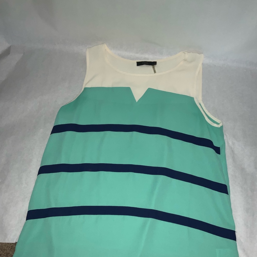 Work blouse tank top